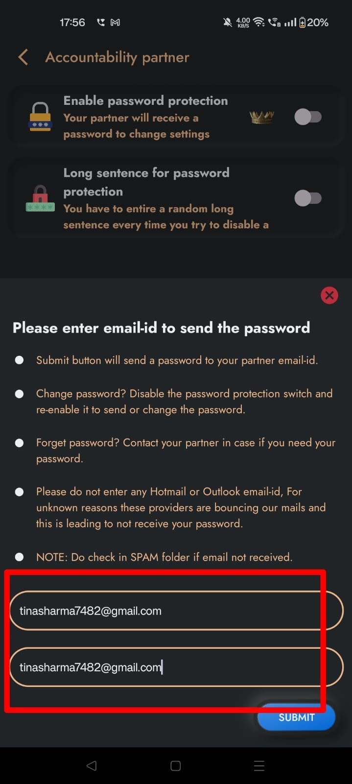 email id