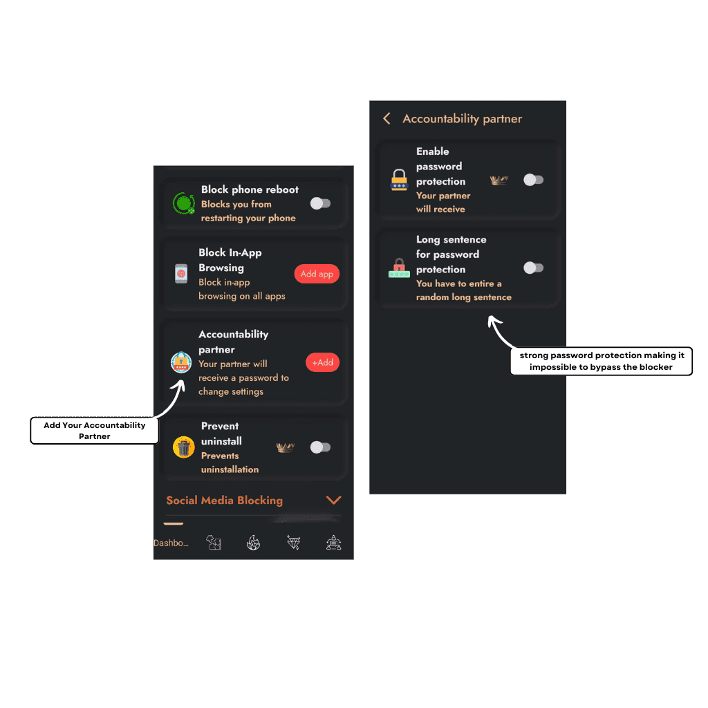 BlockP can be your ideal accountability partner