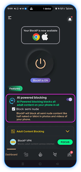 Porn Blocker App for Android