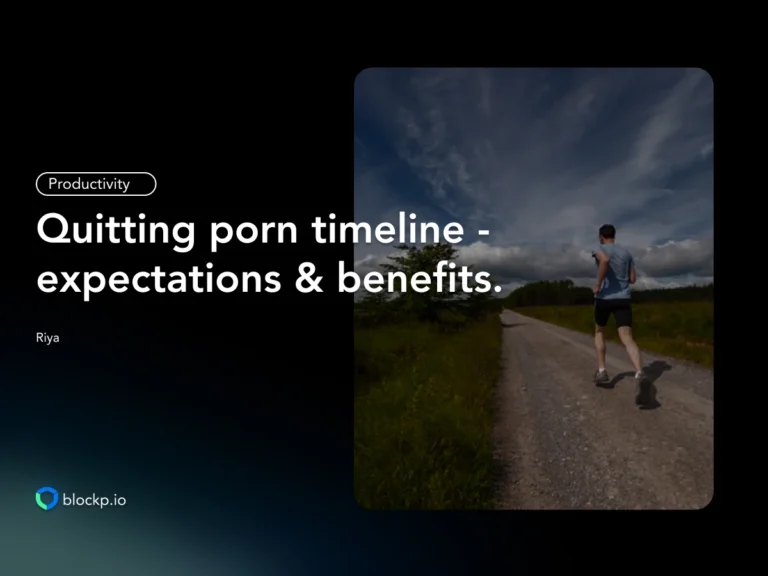 Quitting Porn Timeline
